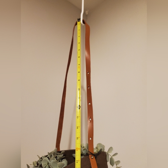 NWT SANDQVIST Canvas Planter / Hanging Pot - 7" - Picture 2 of 6